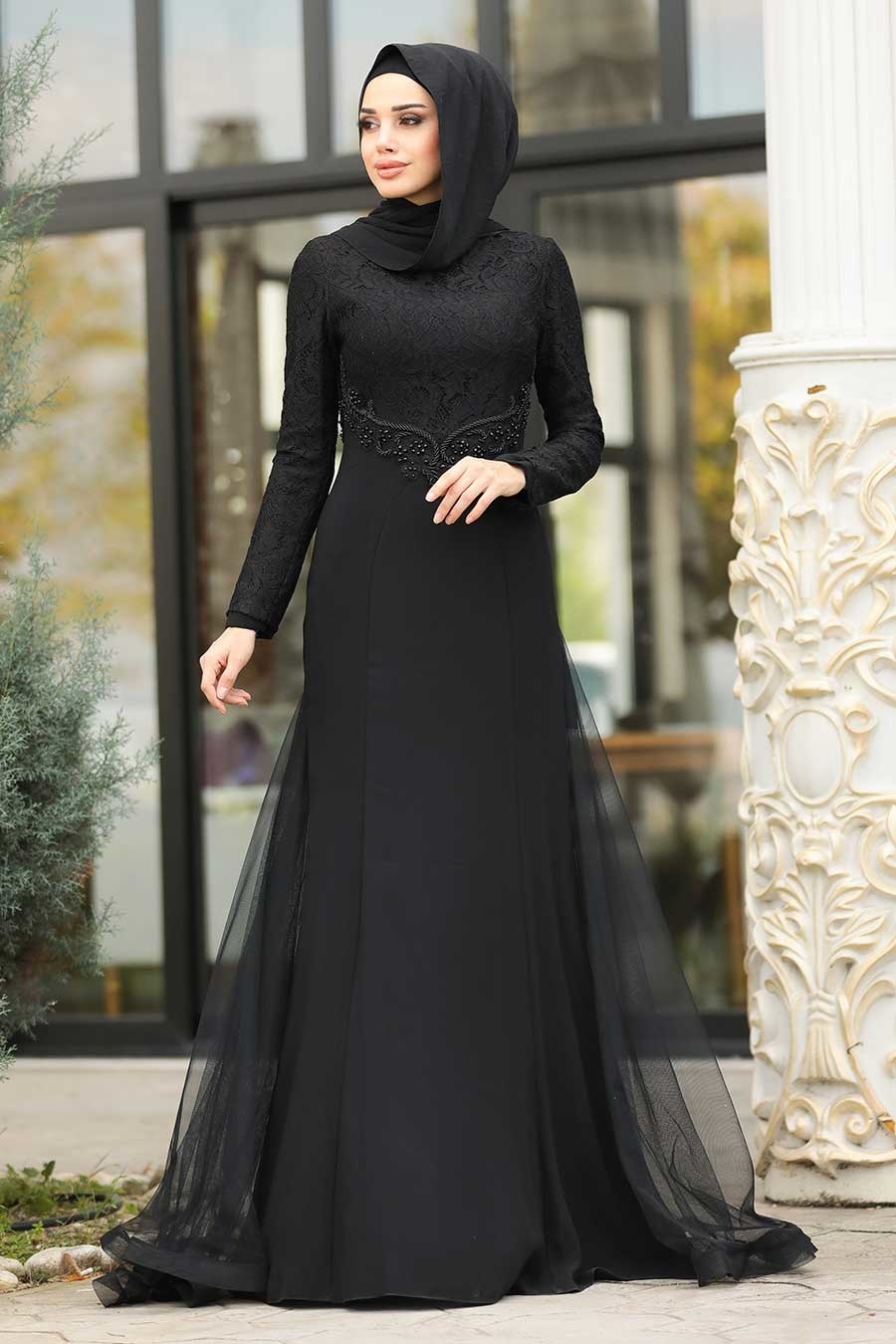 black dresses for hijab