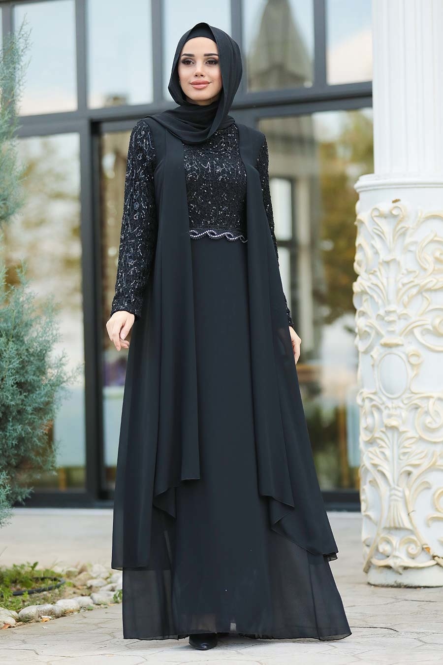 evening gown hijab