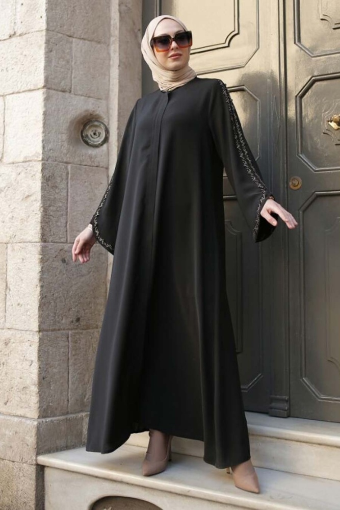 Tesettur Modasi Adli Kullanicinin Abaya Panosundaki Pin 2020 Islami Moda Abaya Modasi Moda